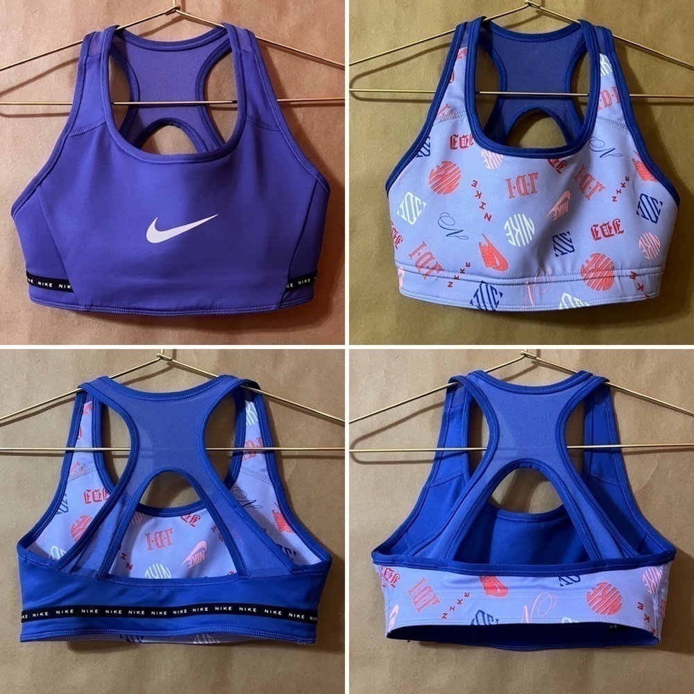 Nike | Women's Center Swoosh Reversible Sports Bra Racerback Size XS